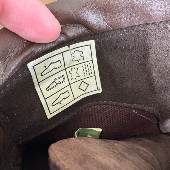 Timberland Glancy Leather Lace Up 6” Ankle Boots Brown Women’s Size 8.5 - Picture 10 of 12